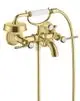 AXOR-HG-AXOR-Montreux-2-Griff-Wannenarmatur-Aufputz-mit-Hebelgriffen-Brushed-Brass-16551950 gallery number 1